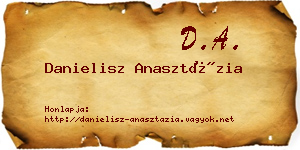 Danielisz Anasztázia névjegykártya